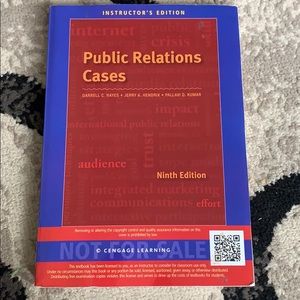 Public Relations Cases book